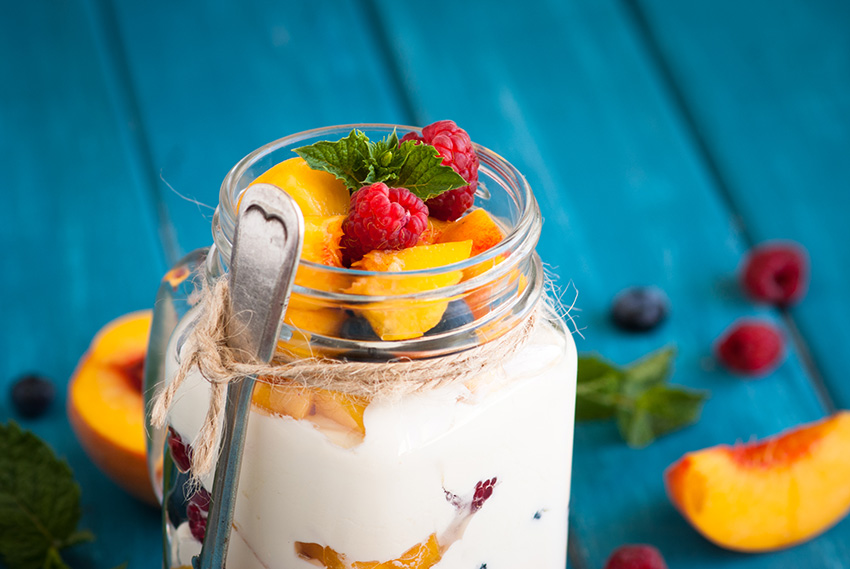 fruit dessert in a mason jar 2021 08 26 18 07 10 utc